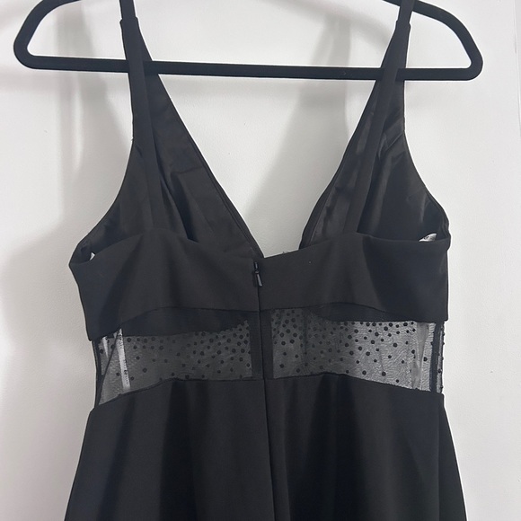 Jules & Cleo Davids Bridal Bridesmaid Semi-Formal Black Dress Size 8 - Picture 10 of 11